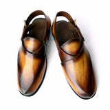Sandal - 102 Men's Mustard Brown Leather