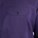 Purple Kameez Shalwar - 1616