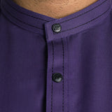 Purple Kameez Shalwar - 1616