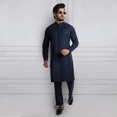 Blue Kurta Pajama - 1639
