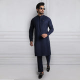 Blue Kurta Pajama - 1639