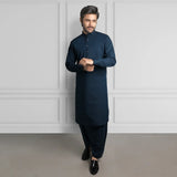 Blue Kameez Shalwar - 1664