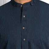 Blue Kameez Shalwar - 1664