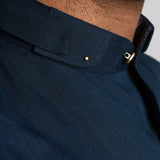 Blue Kameez Shalwar - 1664