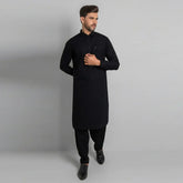 Black Kameez Shalwar - 1719