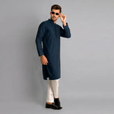 Blue Kurta Pajama - 1728