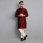 Maroon Kurta Pajama - 1730