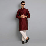 Maroon Kurta Pajama - 1730
