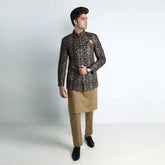 Premium Embroidered Prince Coat - PR-175 - Multi