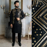 Waist Coat Black - 413