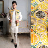 Waist Coat Yellow - 423