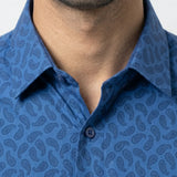 Egyptian Cotton Blue Color Shirt - SH-453