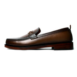 Abada Men's Brown Leather Loafer