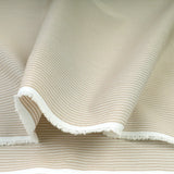 Unstitch Brown Parallel Lining Shirt Fabric