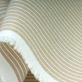 Unstitch Brown Parallel Lining Shirt Fabric