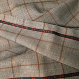 Suiting Fabric-Hopsack (Camel)