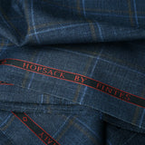 Suiting Fabric-Hopsack (Navy)