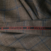 Suiting Fabric-Hopsack (Wood)