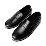 Izium Inspire Men's Black Leather Shoes