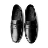 Izium Inspire Men's Black Leather Shoes