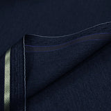 Suiting Fabric-Ss-10 (Navy Blue Self)