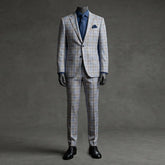 Fintes Italian Wool-Silk-Linen Hopsack Jacket - SU 06