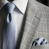 Fintes Italian Wool-Silk-Linen Hopsack Jacket - SU 07