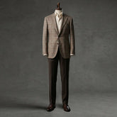 Fintes Italian Wool-Silk-Linen Hopsack Jacket - SU 13