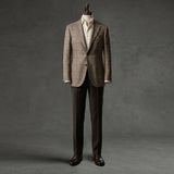 Fintes Italian Wool-Silk-Linen Hopsack Jacket - SU 13