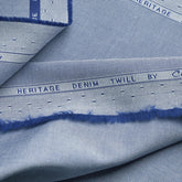 Unstitch Kameez Shalwar Egyptian Cotton - Heritage Denim Twill