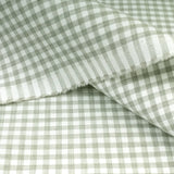 Unstitch Pistachio Check Shirt Fabric