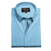 Cotton Sky Blue Shirt - SH-677