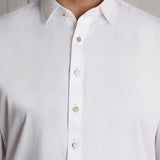 White Kameez Shalwar - 1682