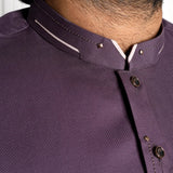 Purple Kameez Shalwar - 1688