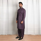 Purple Kameez Shalwar -1712