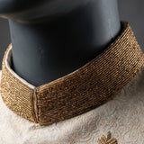 Modern Fawn Sherwani with Intricate Cut Dana Work - SW 367