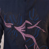 Waist Coat Navy - 1003