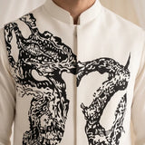 Waist Coat White - 1004