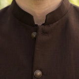 Waist Coat Choco Brown - 1006