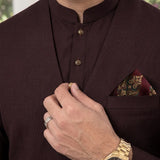 Waist Coat Maroon - 1008
