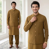 Waist Coat Gold - 1009