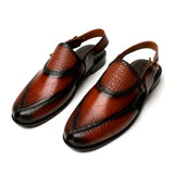 Sandal - 107 Men's Tan Brown Leather