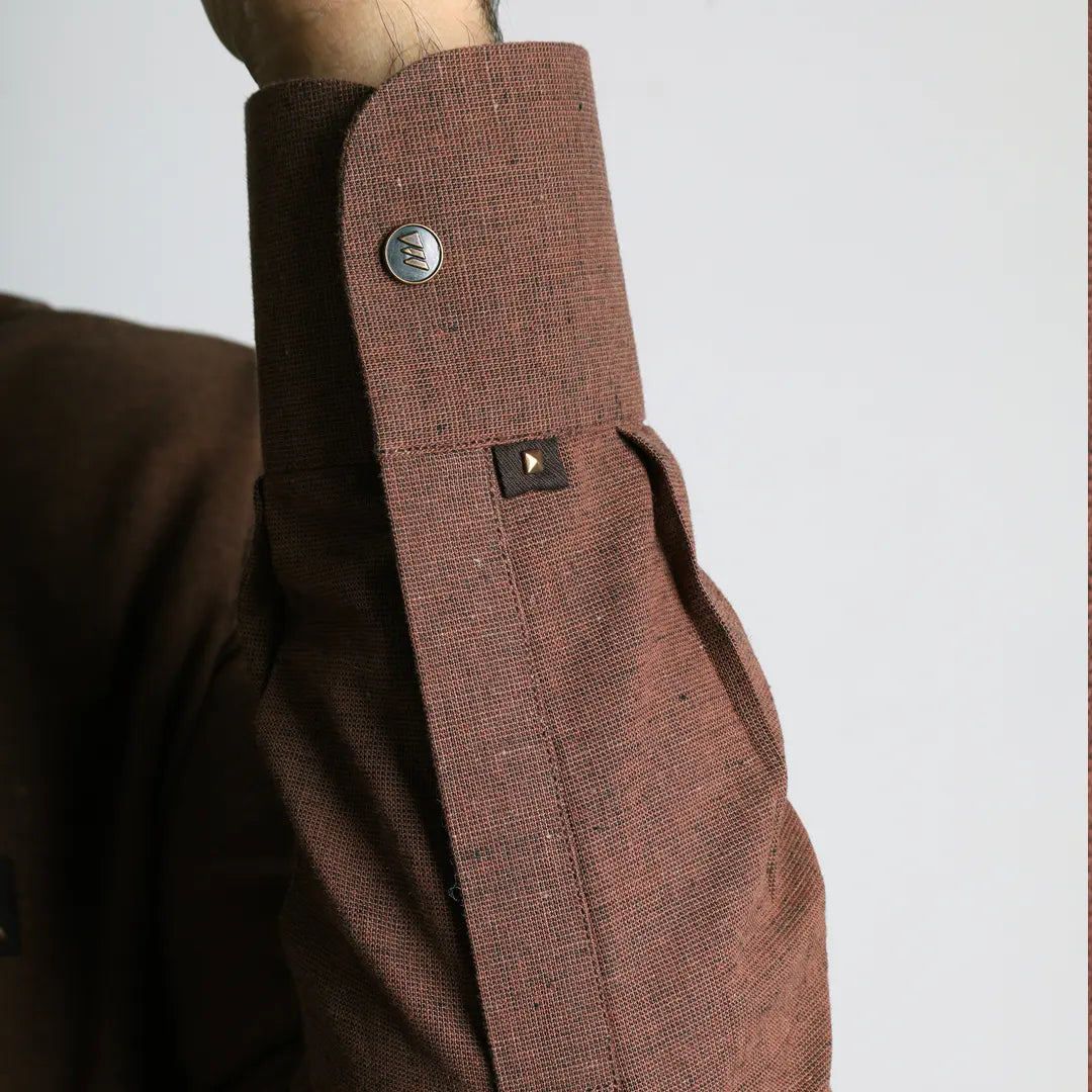 Brown Kameez Shalwar - 1555