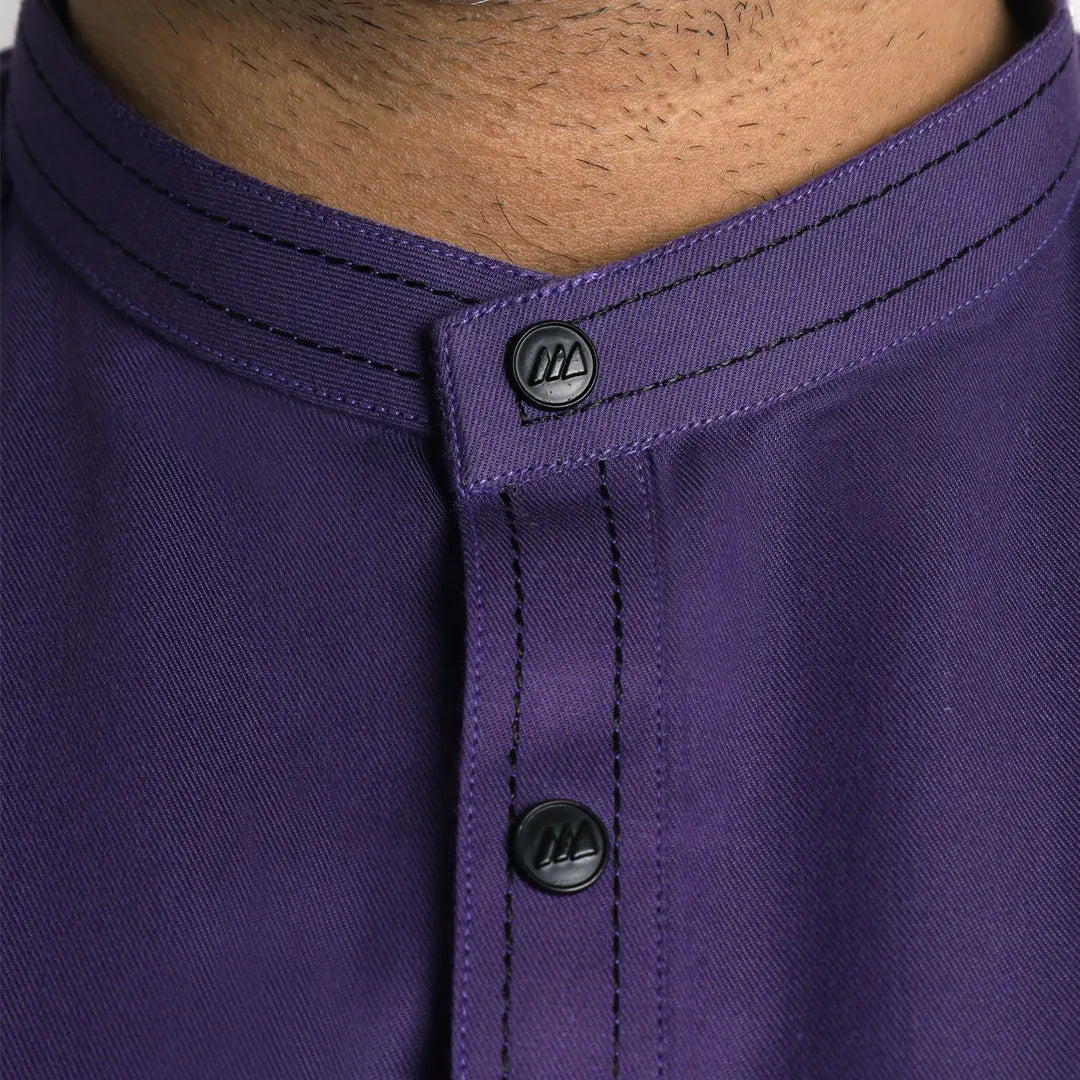 Purple Kameez Shalwar - 1616