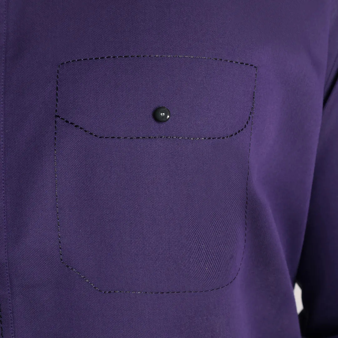 Purple Kameez Shalwar - 1616