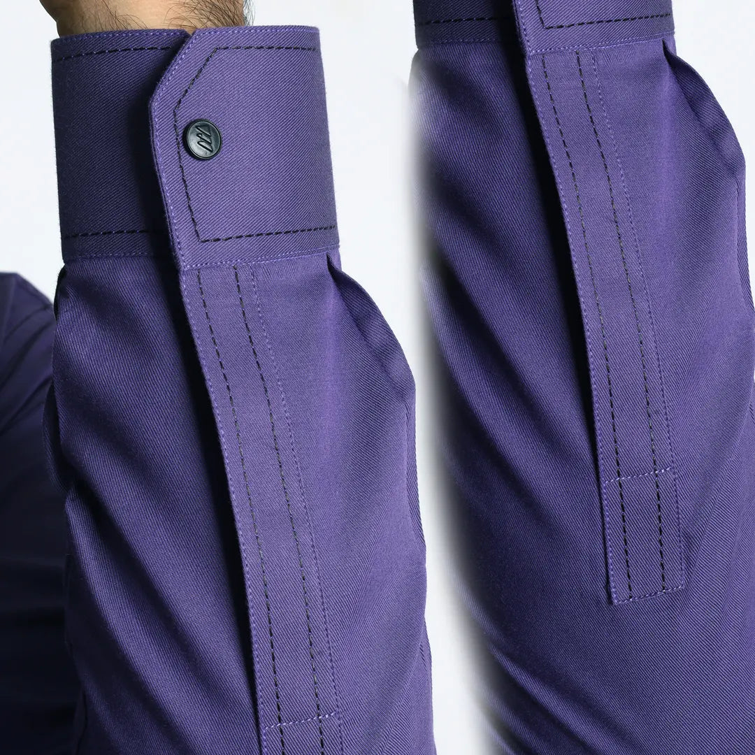 Purple Kameez Shalwar - 1616