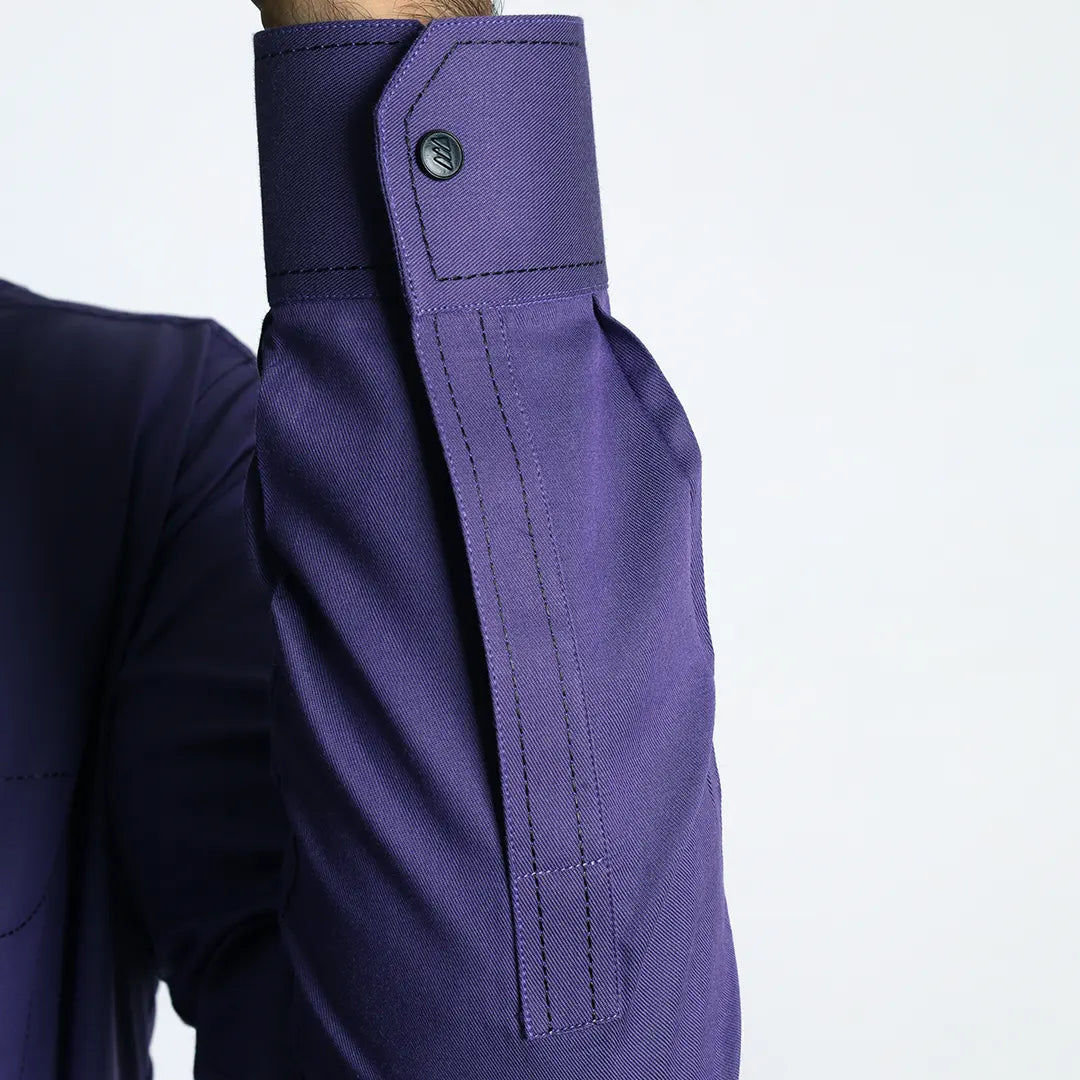 Purple Kameez Shalwar - 1616