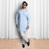 Sky Kurta Pajama - 1631