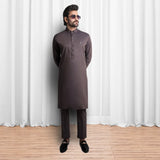 Brown Kurta Pajama - 1632