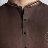 Brown Kurta Pajama - 1647
